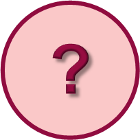 A cirlce containing a question mark icon.